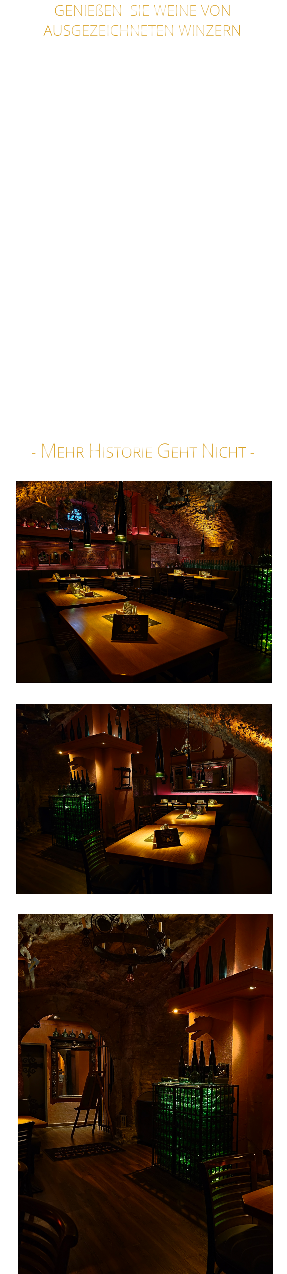 FEINE STEAKS, ODER LECKERE PFANNEN SCHNITZEL, FRÄNKISCHE ROSTBRATWÜRSTE  MIT KRAUT ODER SALAT, UNSERE LEGENDÄREN SPARERIBS, KLEINIGKEITEN ZUM WEIN UND…                 - MEHR HISTORIE GEHT NICHT -              GENIEßEN  SIE WEINE VON  AUSGEZEICHNETEN WINZERN